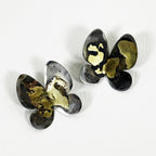 Butterfly Earrings – Stainless Steel & Brazed Metal Jewelry