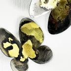 Butterfly Earrings – Stainless Steel & Brazed Metal Jewelry