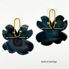 Industrial Dogwood – Steel & Brazed Earrings